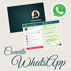 Convite Casamento Whatsapp